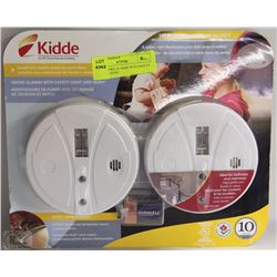 NEW SMOKE ALARMS WITH SAFETY LIGHT & HUSH