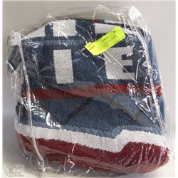 MONTREAL CANADIAN THROW TAPESTRY 52"X48"