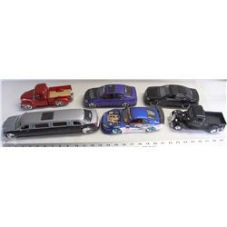 LOT OF 6 COLLECTIBLE MODEL CARS