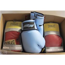 3 SETS OF BOXING GLOVES SIZE YOUTH