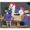 Image 1 : 2 TODDLER ROCKERS INCL. AIRPLANE, AND HORSE