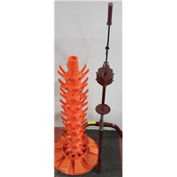 WINE BOTTLE CAPPER AND BOTTLE DRYING STAND