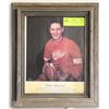 Image 1 : 11 X 13 FRAMED TERRY SAWCHUK PICTURE