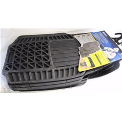 MICHELIN 4 PIECE RUBBER FLOOR MATS