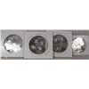 Image 1 : #1) LOT OF 4  SETS OF .999 SILVER 1 GRAM PIECES
