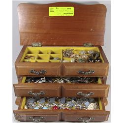 JEWELRY BOX W/ CONTENTS