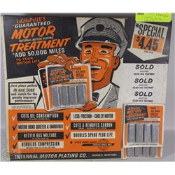 OLD GAS STATION DISPLAY W/ PRODUCTS