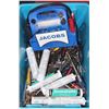 Image 1 : BIN WITH TOOLS INCL. BATTERYPACK BOOSTER,HAND