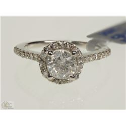 #50-14KT GOLD DIAMOND RING SIZE 5.5