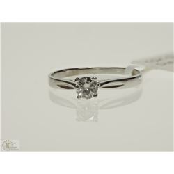 #4-10KT GOLD DIAMOND RING SIZE 5.5