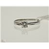 Image 1 : #4-10KT GOLD DIAMOND RING SIZE 5.5
