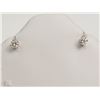 Image 1 : #6-10KT GOLD DIAMOND (0.18CT) EARRINGS