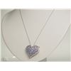 Image 2 : #11-STERLING SILVER TANZANITE (14CT) PENDANT