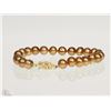 Image 1 : #16-14KT GOLD CLASP PEARL BRACELET