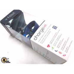 SIZE SMALL FITBIT CHARGE HR + ACTIVITY WRISTBAND -BLUE