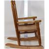 Image 1 : KIDS WOODEN ROCKING CHAIR