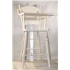 Image 1 : VINTAGE WHITE HIGH CHAIR WITH EATING TRAY