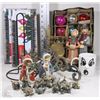 Image 1 : BOX OF ASSORTED XMAS LIGHTS, BELLS, FIGURINES