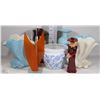 Image 1 : BOX OF VASES, JUGS, BOWLS, LADY FIGURINE