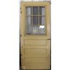 Image 1 : VINTAGE GLASS WINDOWED DOOR