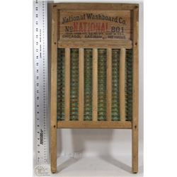 NATIONAL WASHBOARD CO USA MADE WASHBOARD