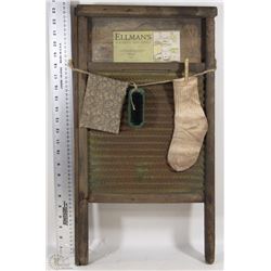 DECORATIVE ELLMANS WASHING MACHINE WASHBOARD