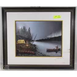 FRAMED LIMITED EDITION SIGNED AND NUMBERED PHOTO