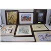 Image 1 : LOT OF FRAMED+UNFRAMED PHOTOS BY VARIOUS ARTISTS