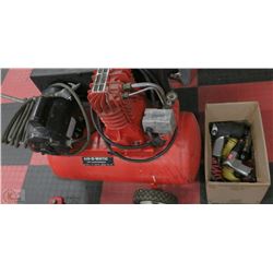 AIR COMPRESSOR R-1HP COMES WITH 2 COIL HOSES &