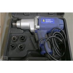 1/2" ELECTRIC IMPACT WRENCH W/SOCKETS