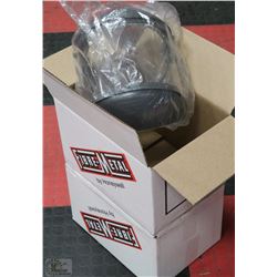 2 FIBERMETAL FULL-FACE GRINDING SHIELDS