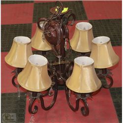 SHADED DECORATIVE CHANDELIER