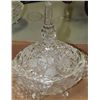 Image 1 : CRYSTAL FOOTED CANDY DISH