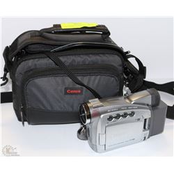 CANON DIGITAL VIDEO CAMCORDER ZR85 WITH CHARGER,