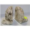 Image 1 : GENUINE ALABASTER BOOKENDS