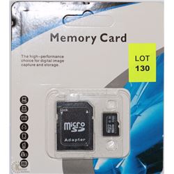 NEW 32GB MICRO SD CARD WITH ADAPTOR