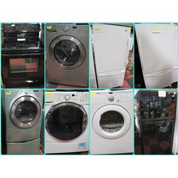 FEATURE ITEMS: REFURBISHED APPLIANCES WITH 1YR