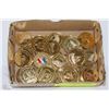 Image 1 : LOT OF 50 24 KT GOLD PLATED COINS & TOKENS