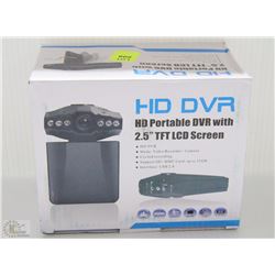 NEW HD DVR WITH 2.5" LCD SCREEN