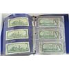 Image 1 : S)BINDER WITH 6 SHEETS OF CANADIAN BILLS INCL.