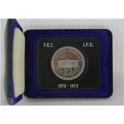 D)PEI 1973 CANADIAN ONE DOLLAR COMMEMORATIVE COIN