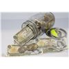 Image 1 : JAR OF COLLECTIBLE MONEY INCLU. ONE DOLLAR BILLS ,