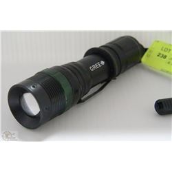 TACTICAL FLASHLIGHT 3500 LUMEN, LED, 4 MODE & ZOOM