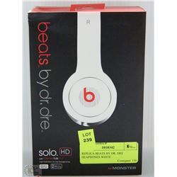 REPLICA BEATS BY DR. DRE HEAPHONES WHITE