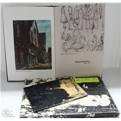 PASCAL CUCARO OIL PAINTING AND BOOK