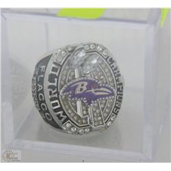 2012 BALTIMORE RAVENS SUPER BOWL RING REPLICA
