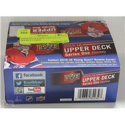 UPPER DECK SERIES ONE 2015-16 HOCKEY CARDS