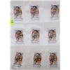 Image 1 : LOT OF 9 NAIL YAKUPOV FAN FAVORITES ROOKIE CARDS