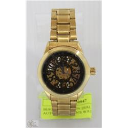 BIAOQI SKELETON DIAL AUTOMATIC MEN'S WATCH