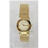 Image 1 : NEW SWISS MOV'T MODE GOLD COLOR S/S WOMEN'S WATCH